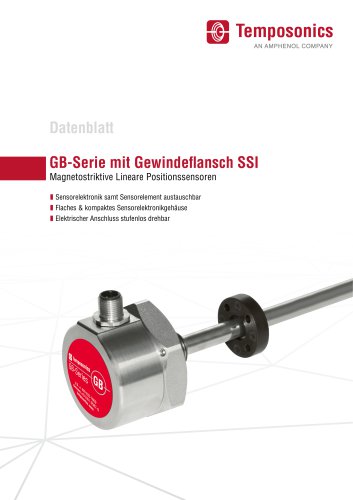 GB-Serie mit Gewindeflansch SSI