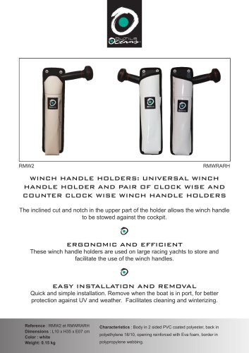 Winch Handle Holders – RMW2 / RMWRARH