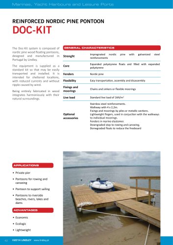 Timber Pontoons - Doc-Kit