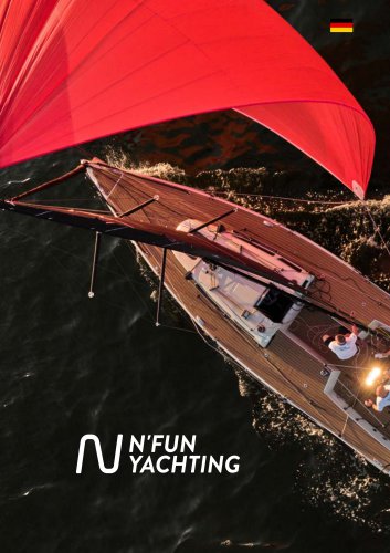 N Fun 30 Segelboot - 2025 Katalog in deutscher Sprache