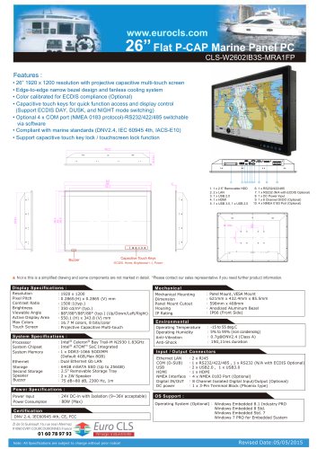 CLS-W2602IB3S-MRA1FP