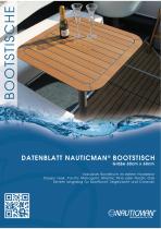 NAUTICMAN Bootstisch 60cm x 60cm - 1