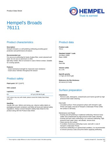 Hempel's Broads 76111