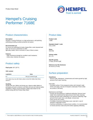 Hempel's Cruising Performer 7168E