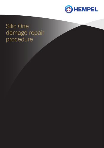 Silic One - How to repair damages brochure
