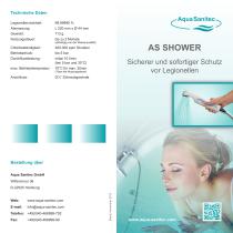 Legionellendusche AS SHOWER - 1