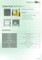 Cable Reel (DWCR-2250) Datasheet