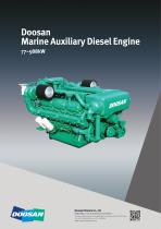 Doosan Marine Auxiliary Diesel Engine