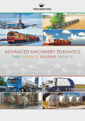 Catalog Technoton "Advanced machinery telematics"