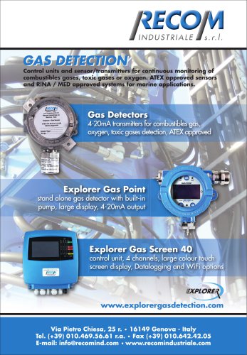 Explorer Gas Detector