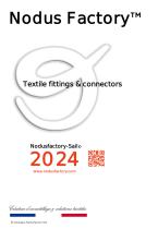 Nodus Factory catalog 2024 - Textile fittings and connectors