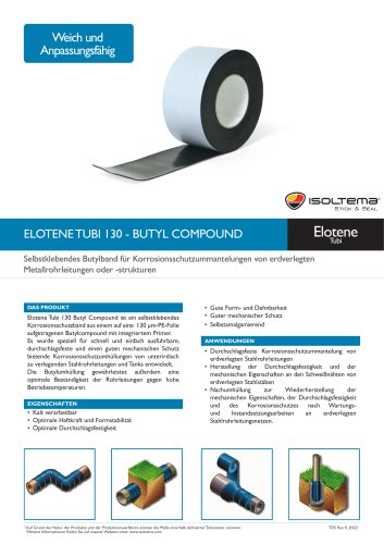 ELOTENE TUBI 130 - BUTYL COMPOUND