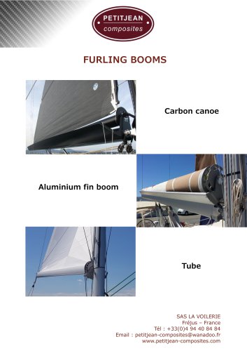 Furling booms brochure