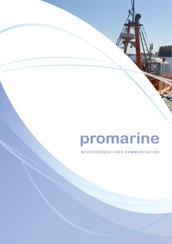 Promarine Catalogue 2018 (issue 4.2)