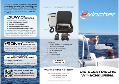 Ewincher 2, die elektrische Winschkurbel