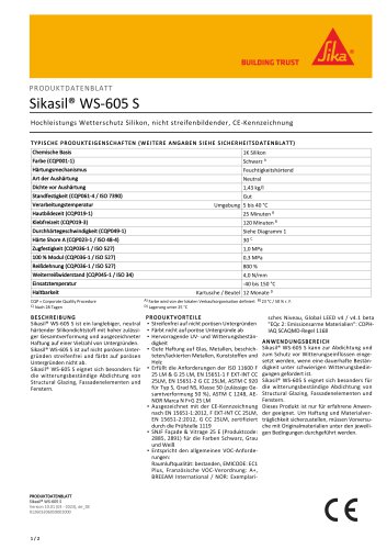 Sikasil® WS-605 S