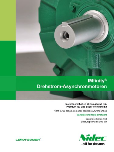 IMfinity® Drehstrom-Asynchronmotoren