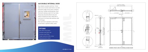 A60 Class Double Door